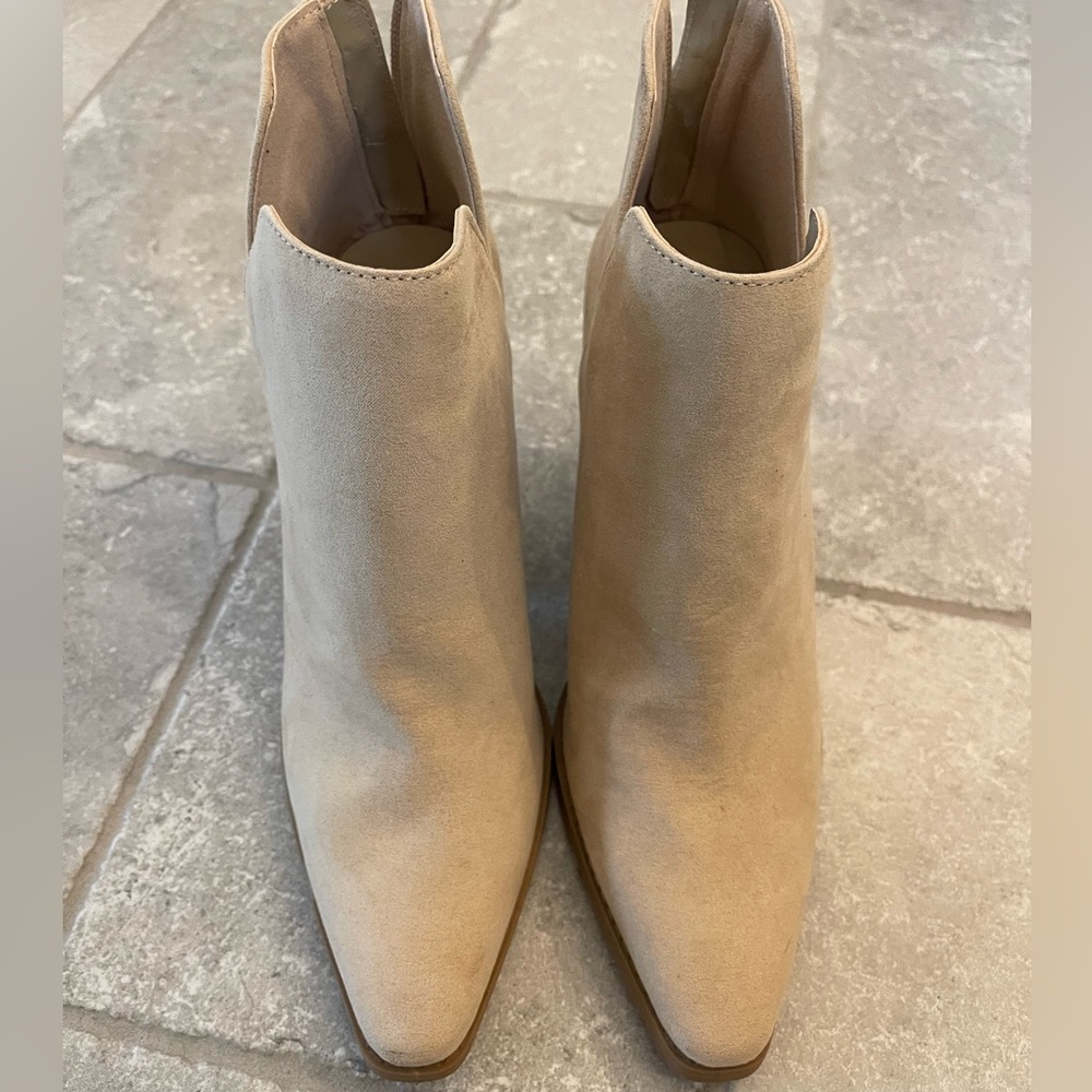 Booties- worn one time!